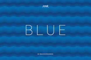 Blue Soft Abstract Wavy Backgrounds for Modern Design