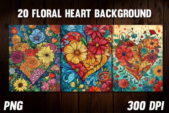 Elevate Your Covers: Mastering Floral Heart Backgrounds for Covers 2