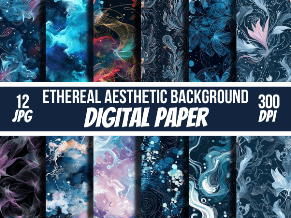Ethereal Aesthetic Paper Backgrounds: Elevate Your Creative Projects
