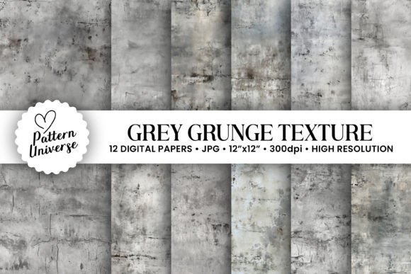 Grey Grunge Texture Backgrounds: Elevate Your Craft Projects