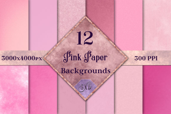 Soft Textures, Strong Impact: Using Pink Paper Backgrounds