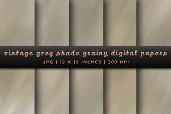 Transform Your Designs with Vintage Grey Shade Grainy Backgrounds