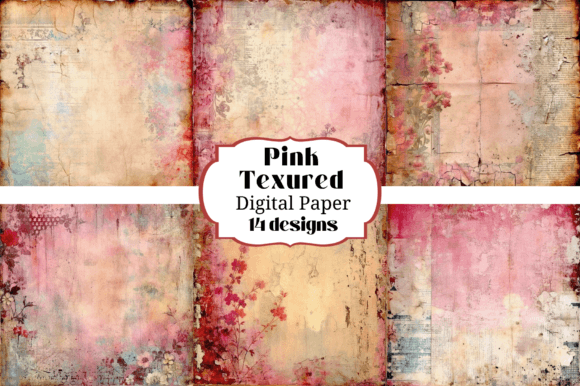 Unlocking Vintage Charm: 14 Pink Distressed Backgrounds for Your Projects