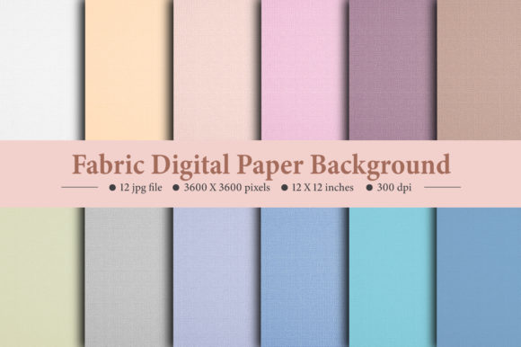 Watercolor Fabric Texture Backgrounds for Creative Projects